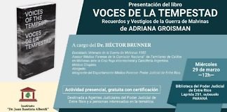 Se presentará un libro sobre la Guerra de Malvinas