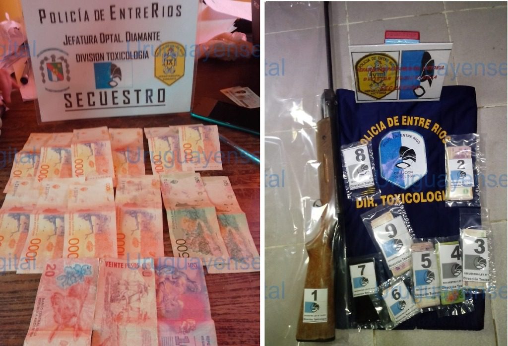 Allanamientos por narcomenudeo con cinco personas detenidas
