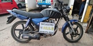 Recuperan una moto robada el día de ayer