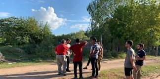 Autoridades nacionales evaluaron obras del programa de Infraestructura Barrial