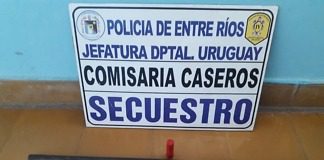 San justo: Procedimiento y secuestro de un arma de fuego