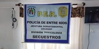 Concepción del Uruguay: Desbarataron organización delictiva al tráfico de droga