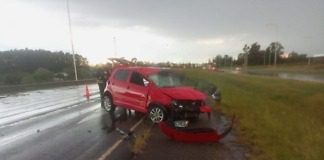 San José: Despiste en la Autovía Gervasio General Artigas