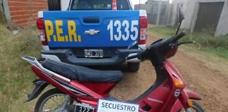 Recuperaron una moto que había sido robada días atrás