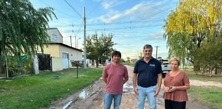 Aníbal Steren sigue recorriendo barrios junto a los vecinos