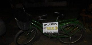 Recuperaron un bicicleta que había sido robada en la mañana de ayer