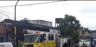 Colón: Principio de incendio en un local gastronómico