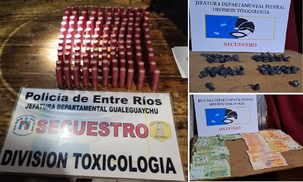 Allanamientos por narcomenudeo en dos ciudades entrerrianas