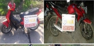 Paraná: Secuestraron motos con pedido de secuestro