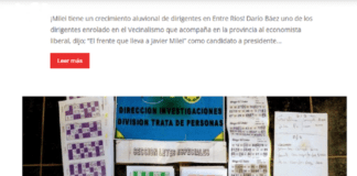 Entre Ríos: Desmienten una falsa publicación en un Portal Digital