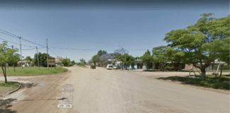 Una mujer sufrió un accidente tras perder el equilibrio