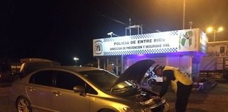 Victoria: Conductor se dio a la fuga en un control policial