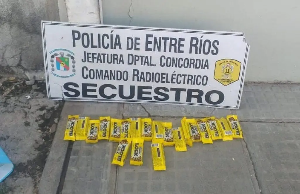 Concordia: Detenido luego de robar Chocolates