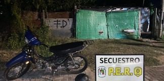 Secuestran una moto que había sido robada días atrás