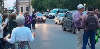 El día sábado se realizó en Plaza Ramírez el “Ruidazo” por las tarifas eléctricas