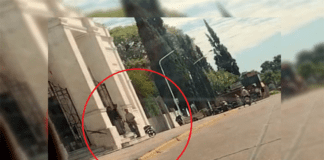 Incidente con un empleado municipal en el ingreso al cementerio