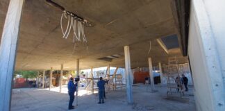 Llegó al 50% la primera etapa de La Nube