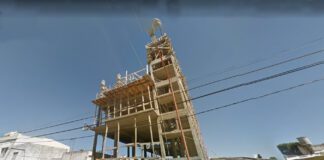 Un empleado de la construcción perdió la vida al caer del cuarto piso