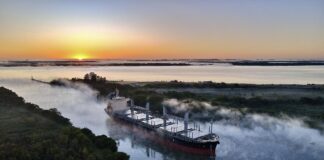 Comienza una nueva exportación desde el puerto de Concepción del Uruguay