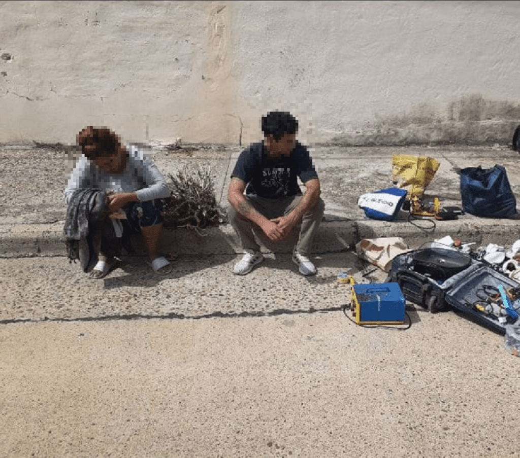 Concordia: Pareja detenida por sustraer una valija en la terminal
