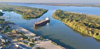 Continúan las exportaciones desde el puerto de Concepción del Uruguay