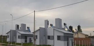Con fondos provinciales, se construyen 86 nuevas viviendas en cinco localidades entrerrianas