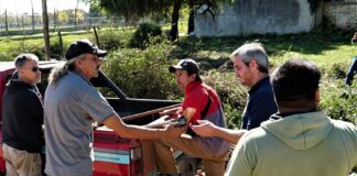Se realiza la limpieza de terrenos baldíos de Colón