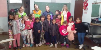 Realizaron actividades nutricionales en el Instituto Santa Clara de Asís