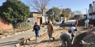 Más de 750 personas se verán beneficiadas con la pavimentación del Barrio Zapata