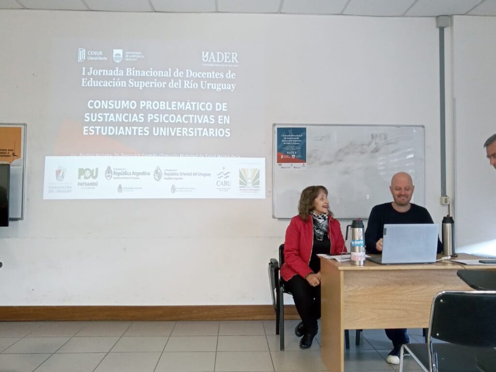 Salud Mental expuso en las Primeras Jornadas Binacionales de Educación Superior