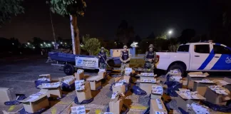 Concordia: Prefectura secuestró 20.000 atados de cigarrillos de origen ilegal