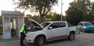 Puesto Caminero Túnel: Secuestraron un vehículo por requerimiento judicial