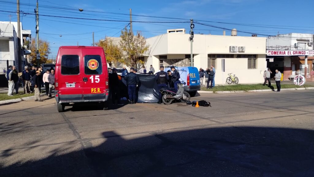 Trágico accidente en la ciudad de Concordia
