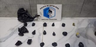 Menor llevaba entre sus ropas envoltorios de marihuana, dinero y varios elementos, fue demorado