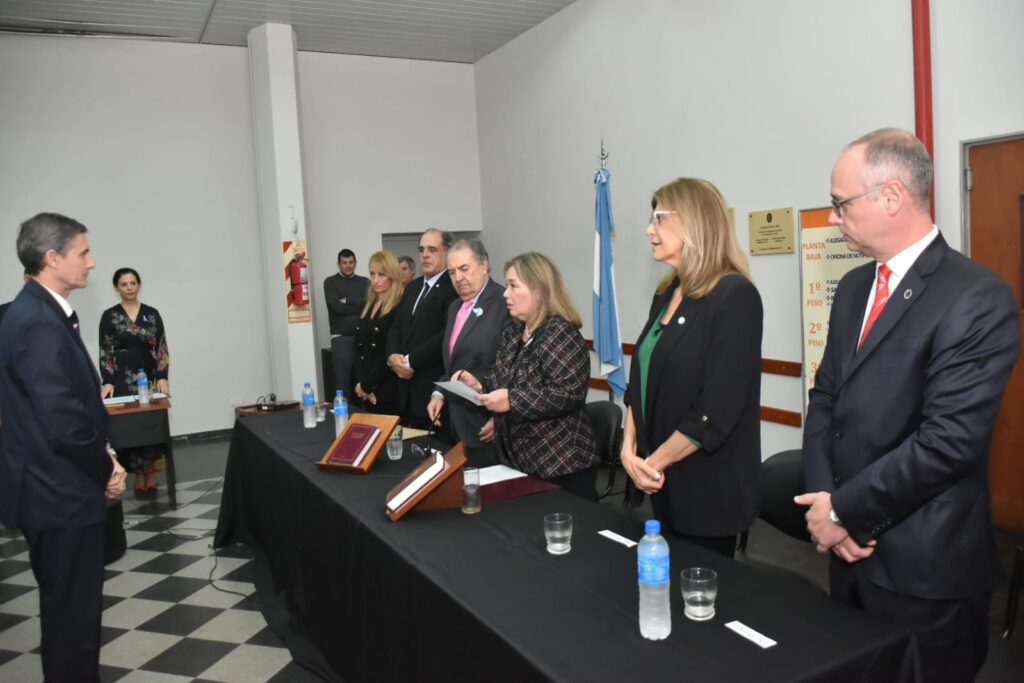 El Superior Tribunal de Justicia se reunió en Concordia. Jura de magistrado