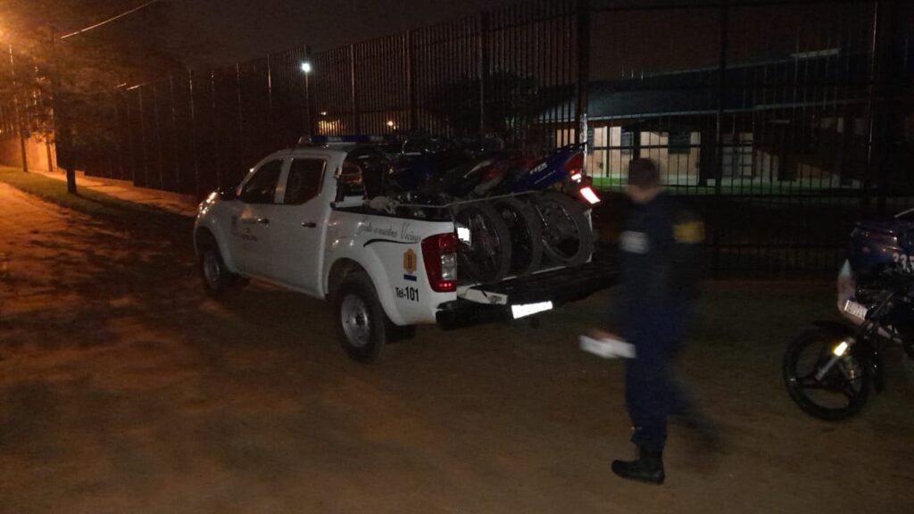 Controles, retuvieron más de 20 motovehículos por distintos tipos de infracciones