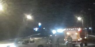 Una camioneta despistó, dando varios trompos en la Autovía