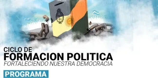 Continúa el Ciclo de Formación Política