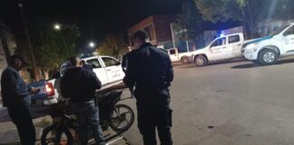 Recuperan una moto robada y demoraron a dos menores de 15 años