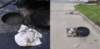 Encuentran elementos insólitos en desagües pluviales