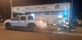 Brazo Largo: Secuestraron una moto adulterada, procedente del sur