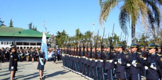 En el día de la bandera 410 futuros Policías de Entre Ríos juraron su lealtad