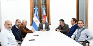 Dirigentes Uruguayenses con el Precandidato a Gobernador: «Lauritto y Oliva se reunieron con Adán Bahl»