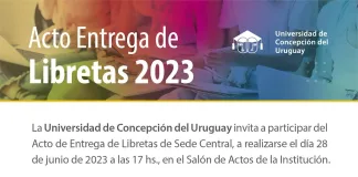 Se hará el acto de entrega de libretas en la Universidad de Concepción del Uruguay