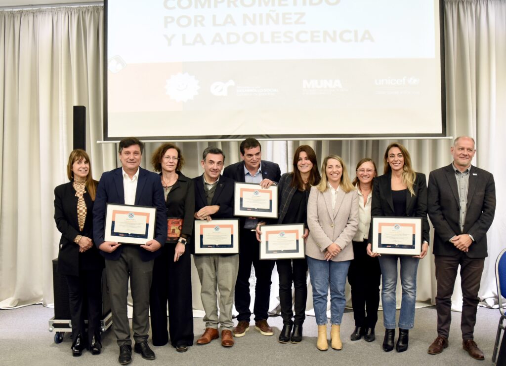 El Municipio obtuvo el reconocimiento de “Compromiso con la Niñez y la Adolescencia” otorgado por UNICEF