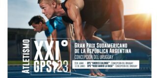 Concepción del Uruguay será sede del Grand Prix Sudamericano de Atletismo