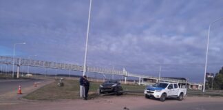 Autovía: Nuevo despiste en el ingreso a Federación