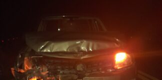 Ruta 12: Una camioneta chocó de atrás a un camión