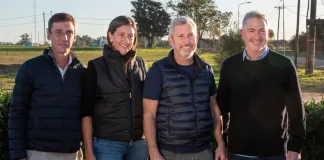 Orrico junto a Frigerio: “estamos preparados para el trabajo y la producción”