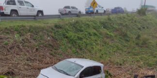 Una vecina de Basabilbaso sufrió un vuelco en ruta 12